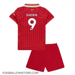 Liverpool Darwin Nunez #9 Replik Heimtrikot Kinder 2024-25 Kurzarm (+ Kurze Hosen)